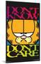 Garfield - Don't Care-Trends International-Mounted Poster