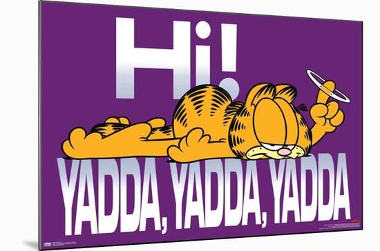 Garfield - Hi-Trends International-Mounted Poster