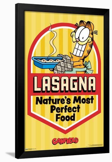 Garfield - Lasagna-Trends International-Framed Poster