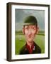 Garfield - Self Portrait-Chris Ross Williamson-Framed Giclee Print