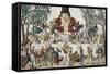 Gargantua "à son grand couvert"-null-Framed Stretched Canvas