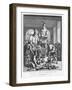 Gargantua Rewarding Officers after the Victory of Picrochole from 'The Life of Gargantua and Pantag-Pierre Tanje-Framed Giclee Print