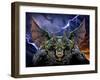 Gargoyle 1-FlyLand Designs-Framed Giclee Print