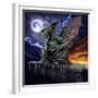 Gargoyle 2-FlyLand Designs-Framed Giclee Print