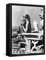 Gargoyle: Notre Dame-null-Framed Stretched Canvas