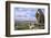 Gargoyle on the roof of Notre Dame cathedral looks out over Paris, France.-Tom Haseltine-Framed Photographic Print