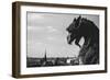 Gargoyle On Top Of Notre Dame In Paris-Lindsay Daniels-Framed Photographic Print