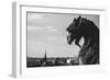 Gargoyle On Top Of Notre Dame In Paris-Lindsay Daniels-Framed Photographic Print