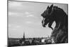 Gargoyle On Top Of Notre Dame In Paris-Lindsay Daniels-Mounted Photographic Print