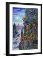 Gargoyle's Twilight-Bill Bell-Framed Giclee Print