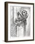 Gargoyle, Thaxted Church, c.1951-Isabel Alexander-Framed Giclee Print