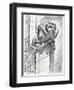 Gargoyle, Thaxted Church, c.1951-Isabel Alexander-Framed Giclee Print