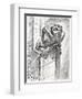 Gargoyle, Thaxted Church, c.1951-Isabel Alexander-Framed Giclee Print