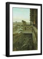 Gargoyles at Notre Dame, 1867-Winslow Homer-Framed Giclee Print