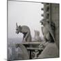 Gargoyles on the Balustrade of the Grande Galerie, Replica of a 12th Century Original-Eugène Viollet-le-Duc-Mounted Giclee Print