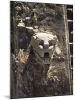 Gargoyles on the Temple of Quetzalcoati, Teotihuacan, Unesco World Heritage Site, Mexico-R H Productions-Mounted Photographic Print