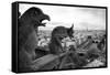 Gargoyles-Chris Bliss-Framed Stretched Canvas