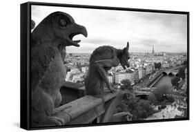 Gargoyles-Chris Bliss-Framed Stretched Canvas