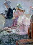 Junge Mutter. Um 1892-95-Gari Melchers-Mounted Giclee Print