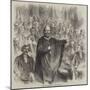 Garibaldi Addressing the Italian Parliament-null-Mounted Giclee Print