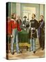 Garibaldi and General La Marmora-Tancredi Scarpelli-Stretched Canvas