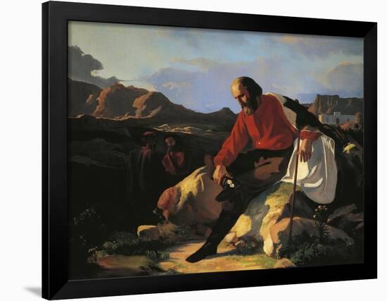 Garibaldi at Caprera, 1870-Vincenzo Cabianca-Framed Giclee Print