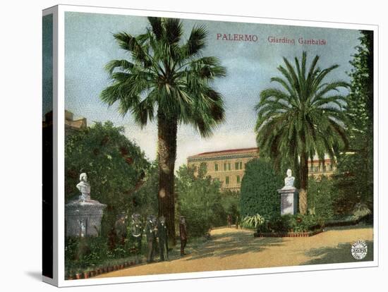 Garibaldi Garden, Palermo, Sicily, Italy, Early 20th Century-null-Stretched Canvas