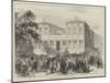 Garibaldi Greeted by the People at Frascati-null-Mounted Giclee Print