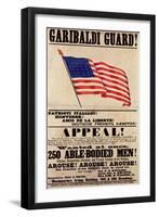 Garibaldi Guard! Appeal!-null-Framed Giclee Print