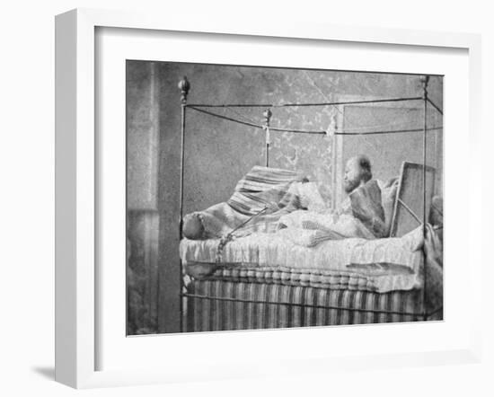 Garibaldi in Bed-Giovanni Morotti-Framed Photographic Print