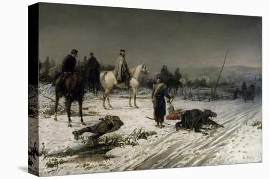 Garibaldi in Dijon, 1871-Sebastiano de Albertis-Stretched Canvas