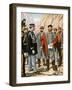 Garibaldi Is Asked to Halt the Campaign in Trentino. He Answers: I Obey-Tancredi Scarpelli-Framed Giclee Print