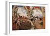 Garibaldi Meeting Victor Emanuel II, Who Was Proclaimed King of Italy, 1861-null-Framed Giclee Print