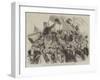 Garibaldi's Entry into Naples, a Sketch in the Strada Di Toledo-Thomas Nast-Framed Giclee Print