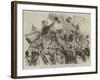 Garibaldi's Entry into Naples, a Sketch in the Strada Di Toledo-Thomas Nast-Framed Giclee Print