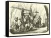 Garibaldians at Dijon, October 1870-null-Framed Stretched Canvas