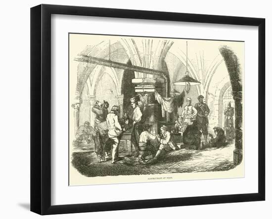 Garibaldians at Dijon, October 1870-null-Framed Giclee Print