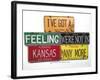 Garland Not In Kansas-Gregory Constantine-Framed Giclee Print