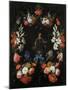Garland of Flowers, Ca 1675-Abraham Mignon-Mounted Giclee Print