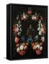 Garland of Flowers, Ca 1675-Abraham Mignon-Framed Stretched Canvas