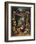 Garland of Flowers with Virgin and Child-Jan Brueghel and Hendrik van Balen-Framed Giclee Print