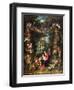 Garland of Flowers with Virgin and Child-Jan Brueghel and Hendrik van Balen-Framed Giclee Print