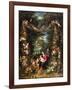 Garland of Flowers with Virgin and Child-Jan Brueghel and Hendrik van Balen-Framed Giclee Print