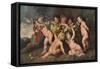 'Garland of Fruit', 1615-17 (c1927)-Peter Paul Rubens-Framed Stretched Canvas