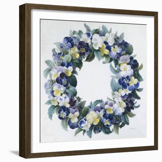 Garland of Posies-Antoine Pascal-Framed Giclee Print