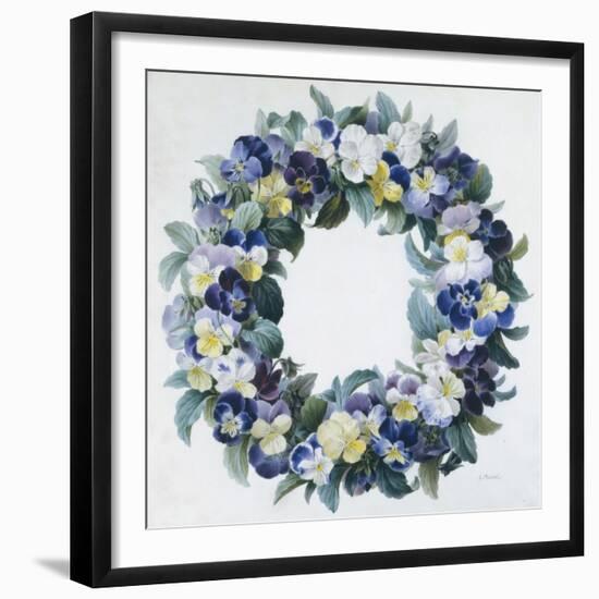 Garland of Posies-Antoine Pascal-Framed Giclee Print