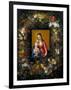 Garland with the Virgin and Child, Ca. 1621-Jan Brueghel the Elder-Framed Giclee Print