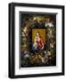 Garland with the Virgin and Child, Ca. 1621-Jan Brueghel the Elder-Framed Giclee Print