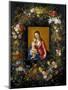 Garland with the Virgin and Child, Ca. 1621-Jan Brueghel the Elder-Mounted Giclee Print