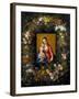 Garland with the Virgin and Child, Ca. 1621-Jan Brueghel the Elder-Framed Giclee Print